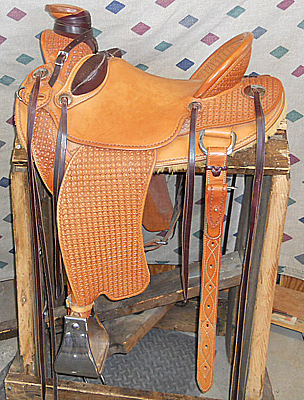 Custom Wade Draft Saddle