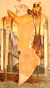 Custom Wade Draft Saddle