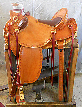 Wade Custom Mule Saddle