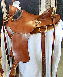 Western Mule Trail Riding Saddle